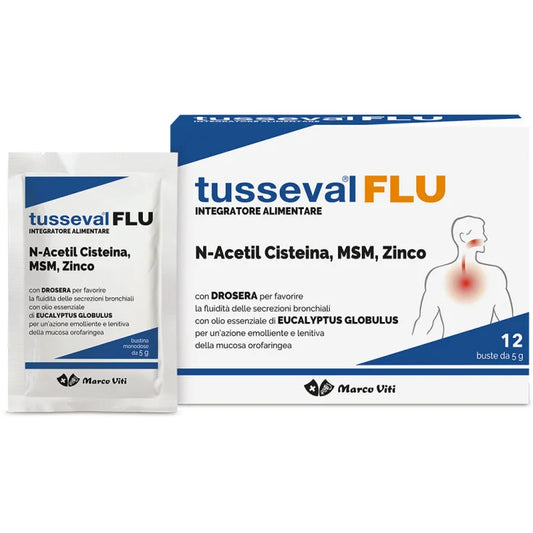 TUSSEVAL FLU 12 BUSTINE MARCO VITI