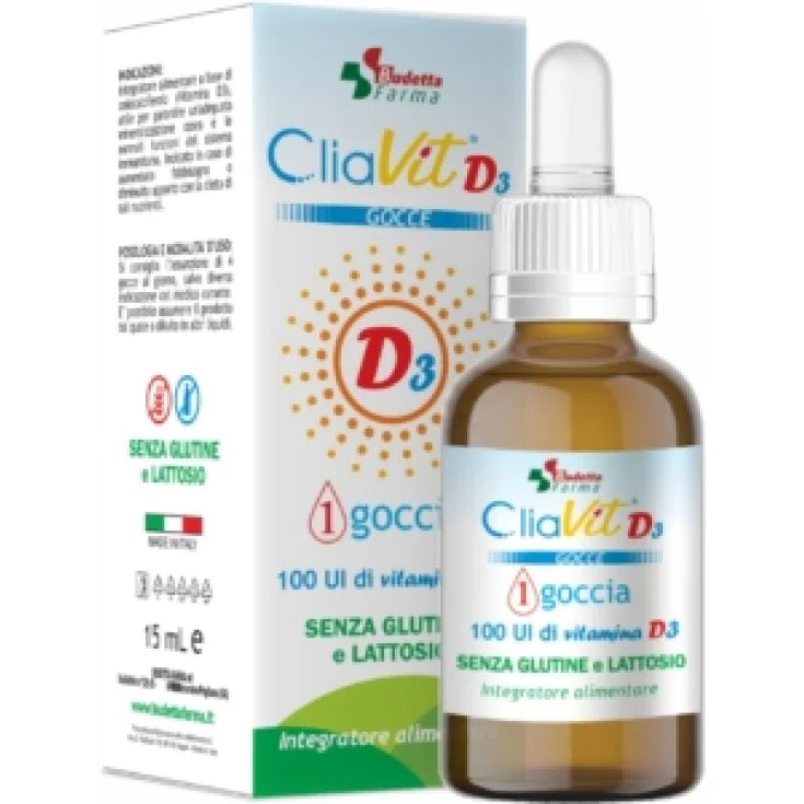 CLIAVIT D3 GOCCE INTEGRATORE ALIMENTARE