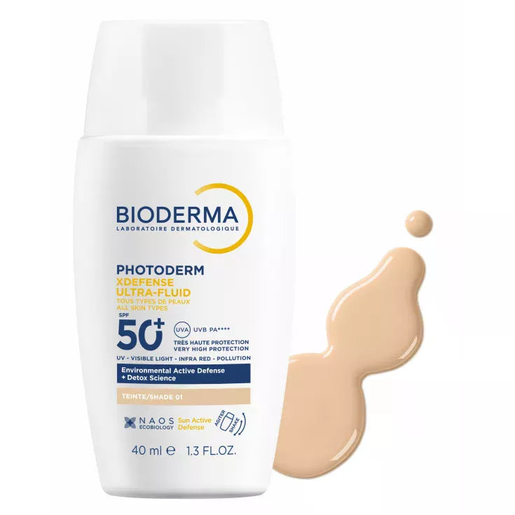 BIODERMA Photoderm Xdefense Ultra Fluid SPF 50+ Tonalità 01 40ml