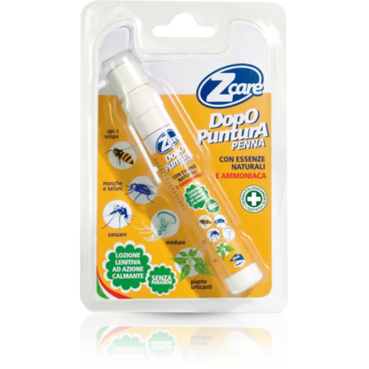 ZCARE DOPOPUNTURA CON AMMONIACA 14ML contro Zanzare vespe meduse